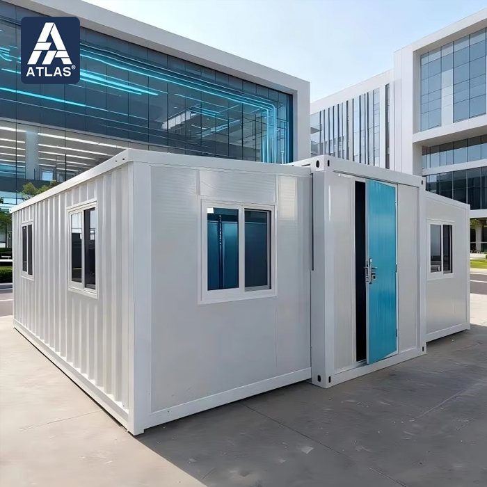 20 ft Double Wing Expansion Low-cost Container House Mobile Room Outdoor Temporary Folding Room Emergency Rescue Expandable