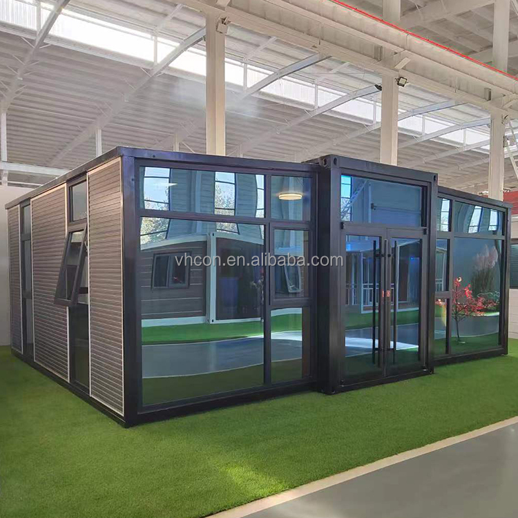 China Prefab Home Ready Made Building Fully Equipped Design Modular Mobile Prefabricated Expandable Steel Container Houses