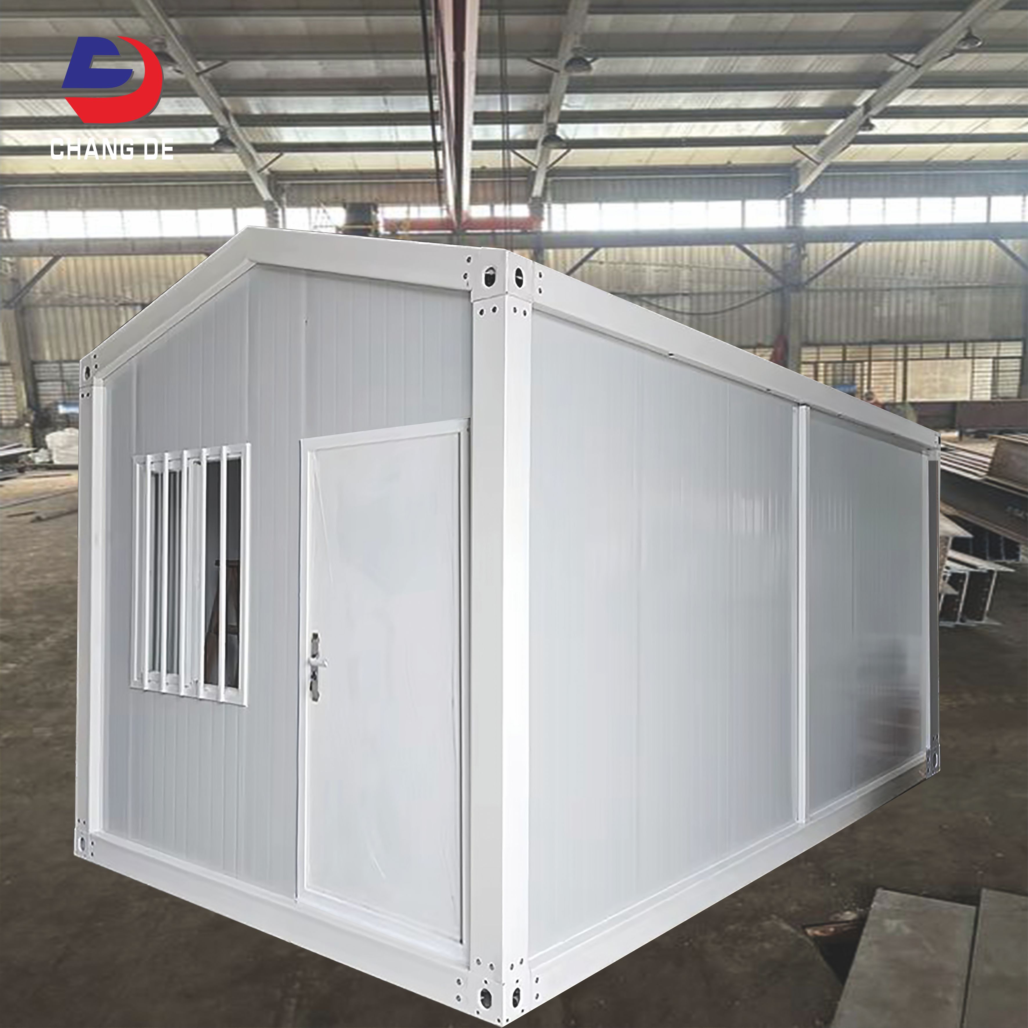 Quick-Deploy Expandable Multi-Unit Triangle Roof Container House for Emergency Disaster Relief Camp and Medical Facilities