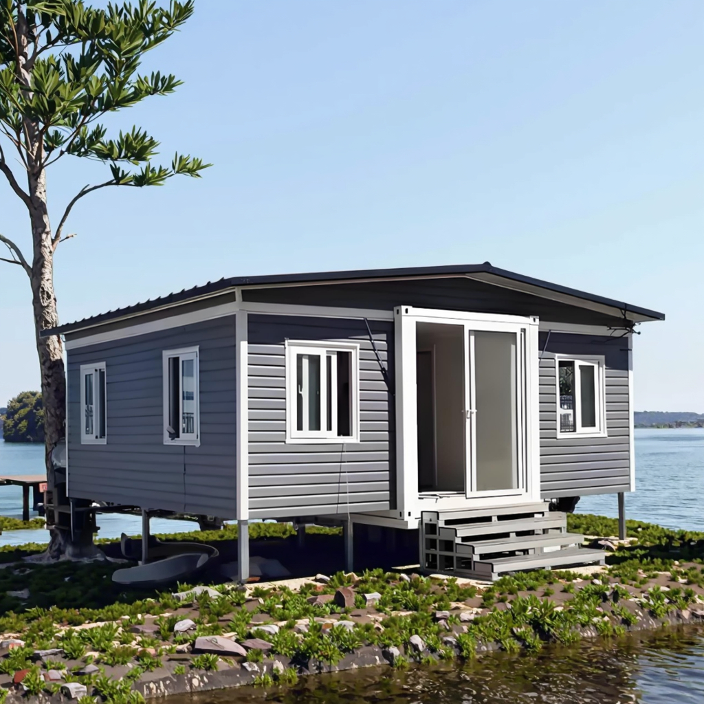 Expandable Container House 20ft 40ft Foldable Prefab Home with Bathroom and Kitchen for Hotel Office Camp Accommodation