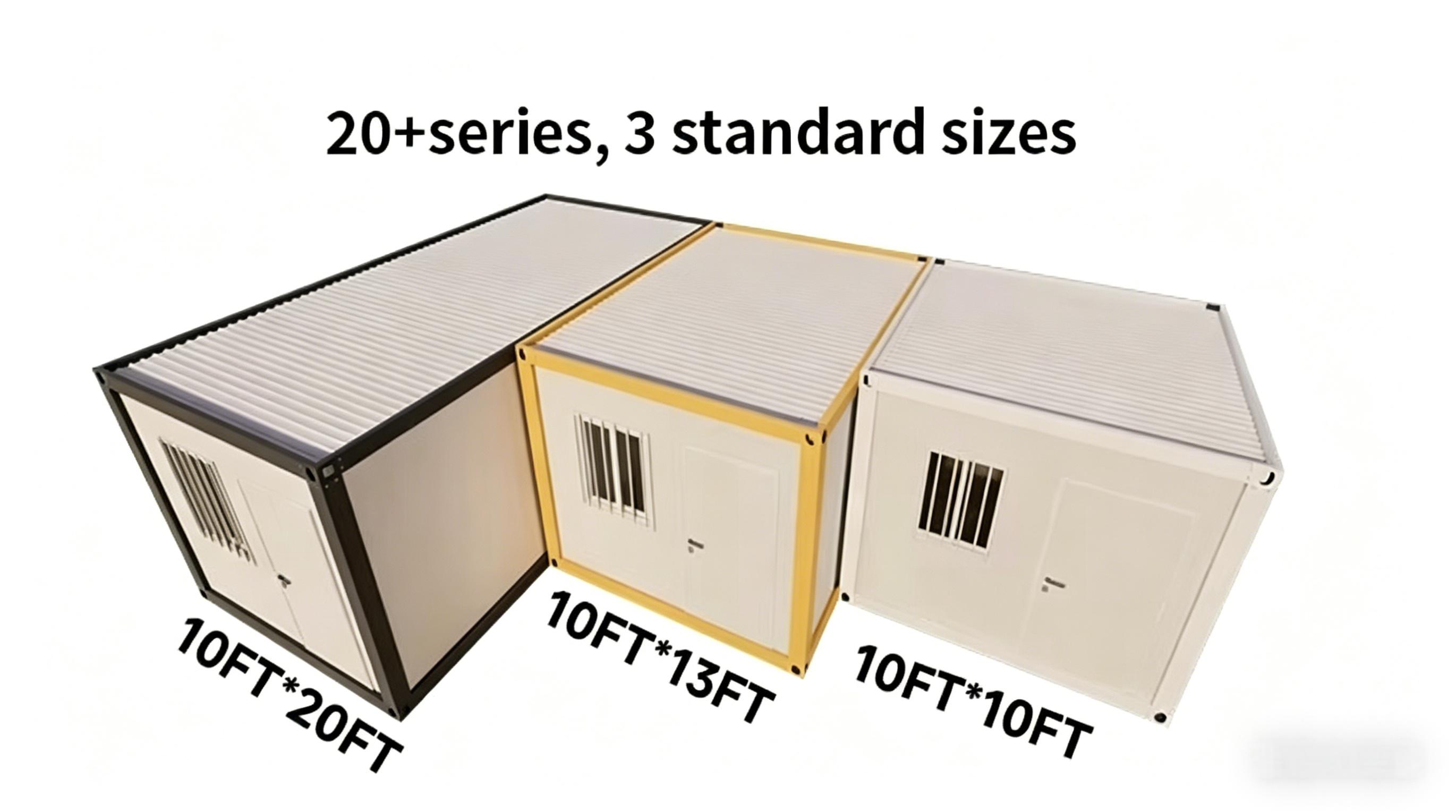CE Certified 10ft Expandable Prefab House 10 Min Easy Setup Modular Mobile Cabin for Garden Office Residential Use Factory Price