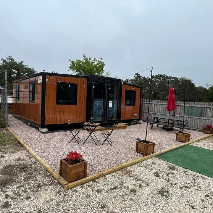 Luxury Modular 2 Bedroom Homes Modular Portable Prefab Cabin Expandable Prefabricated House