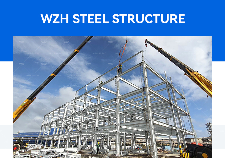 Steel Structure Construction Site