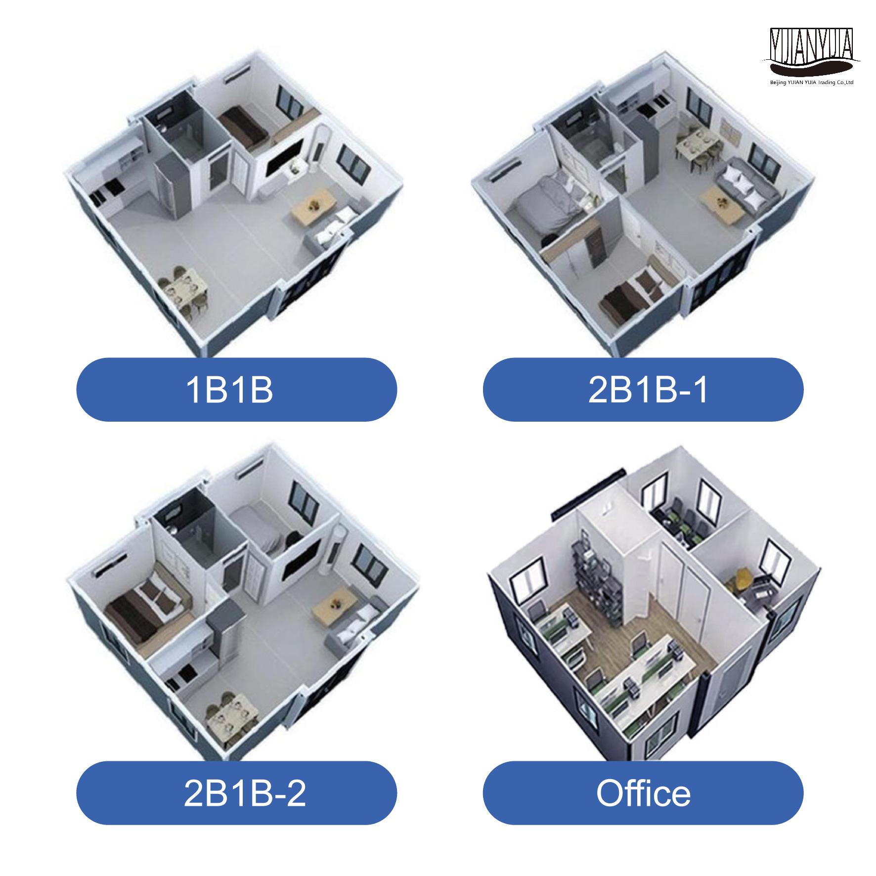 Ready-to-use Expandable Container House Eco-Friendly Prefab Home High ROI Modular Living Unit Fast Installation