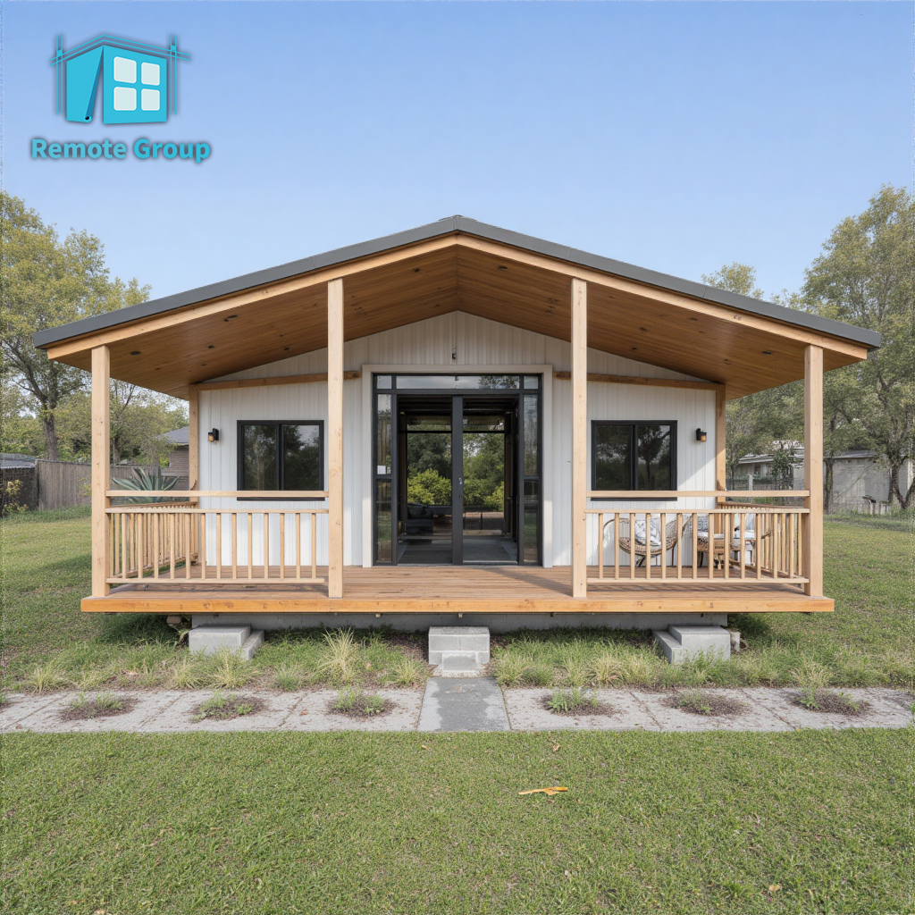 Factory Sales High Quality 40ft Prefabricated Villa With 2 Bedroom Mobile Tiny Home Expandable Container House