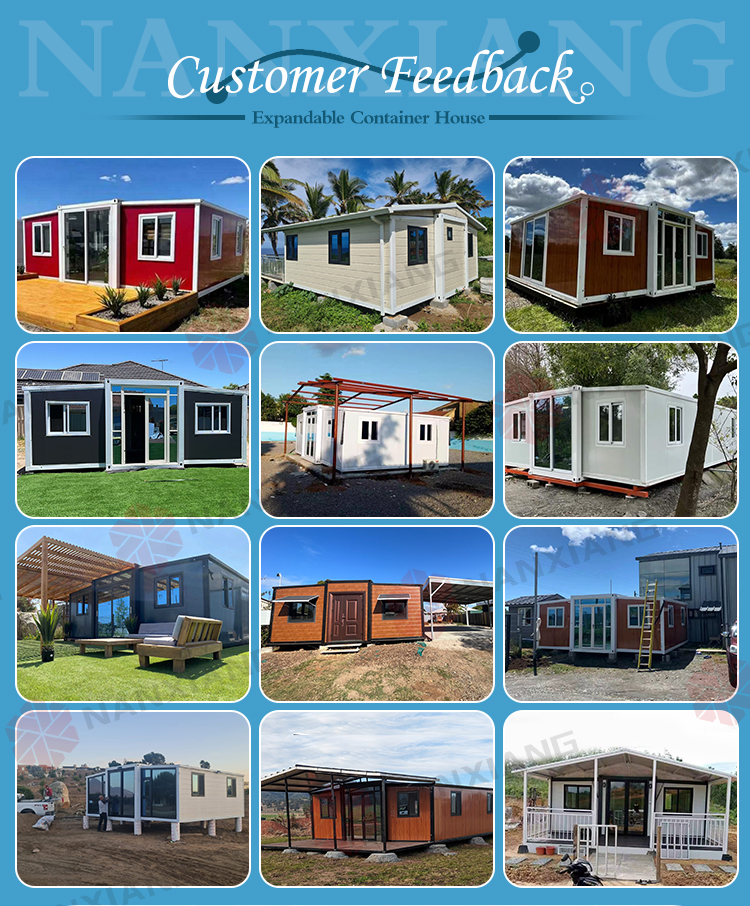 Prefab Modular Container House 2 Bedroom Expandable Home For Residential And Rental Business