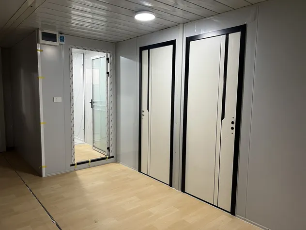 Internal panel processing