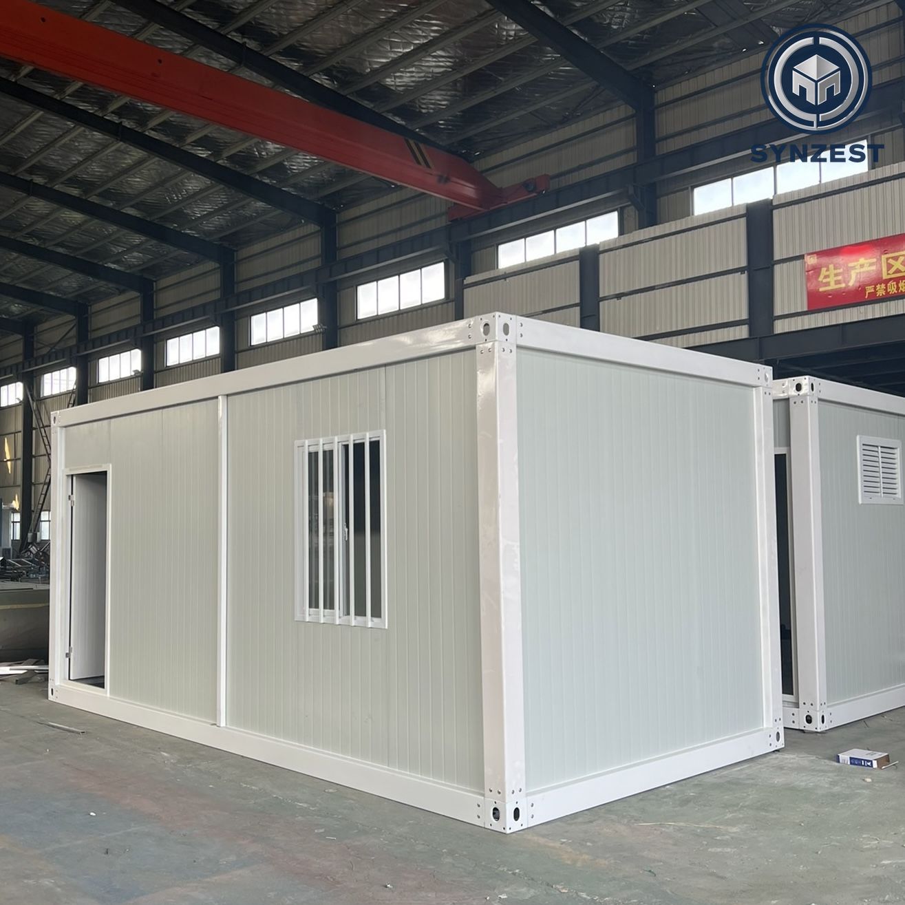 40ft Prefabricated Container Frame Home Modern Prefab Shipping House Container House