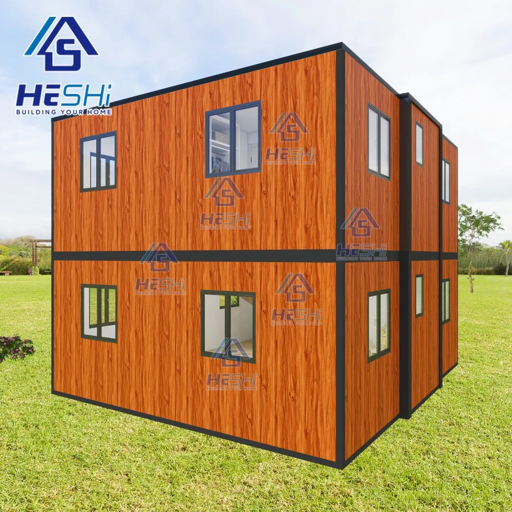 Waterproof Prefab 20FT 40FT Luxury Movable Home 5 Bedroom Prefabricated Light Steel Expandable Container House