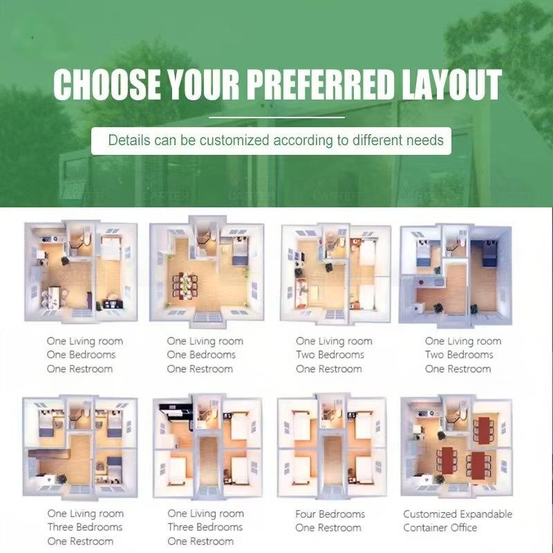 Expandable Folding Tiny Container Prefabricated House China Wholesale 40ft Foldable Prefab Containers Home Modular