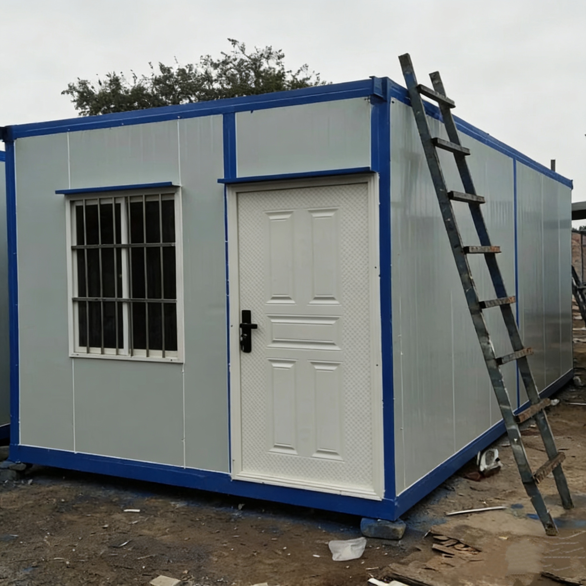Prefabricated Steel 10ft Expandable Folding Container House for Office Villa Emergency Shelter