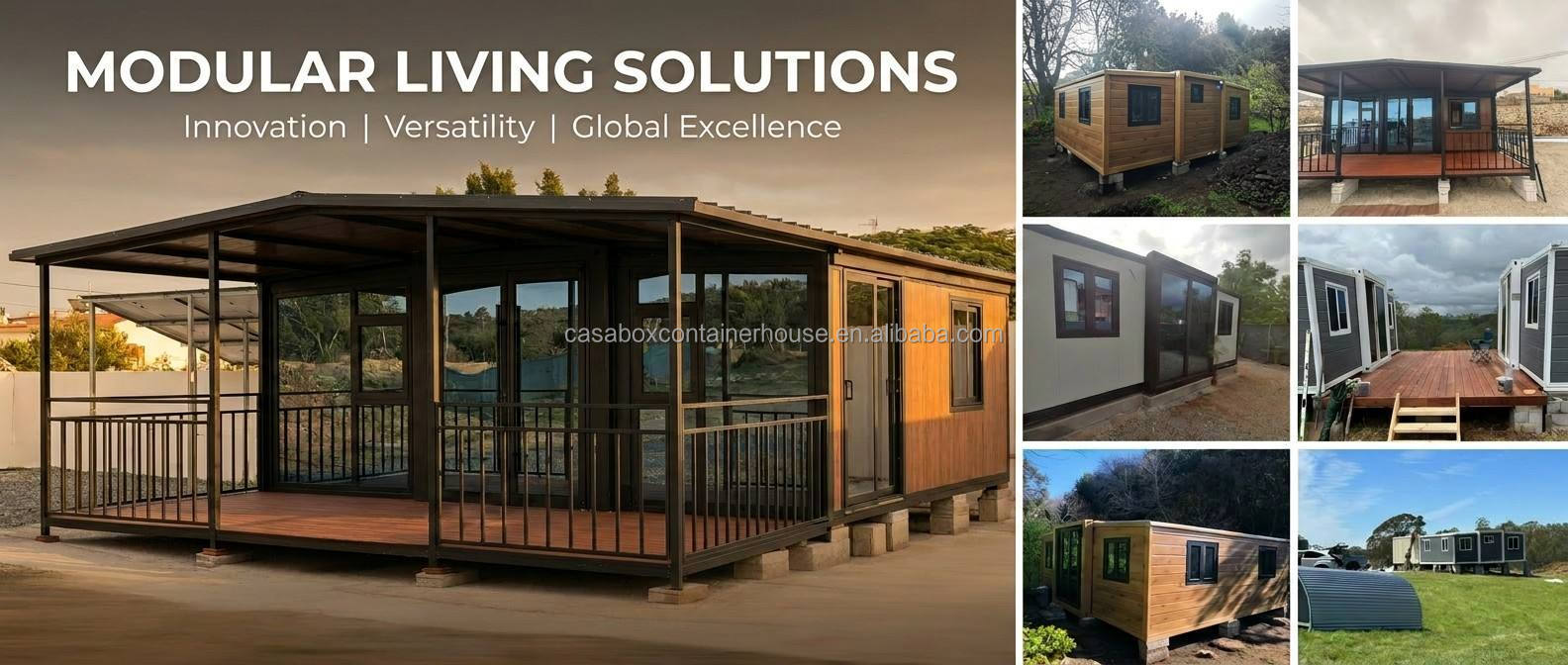 Assembled modular structure