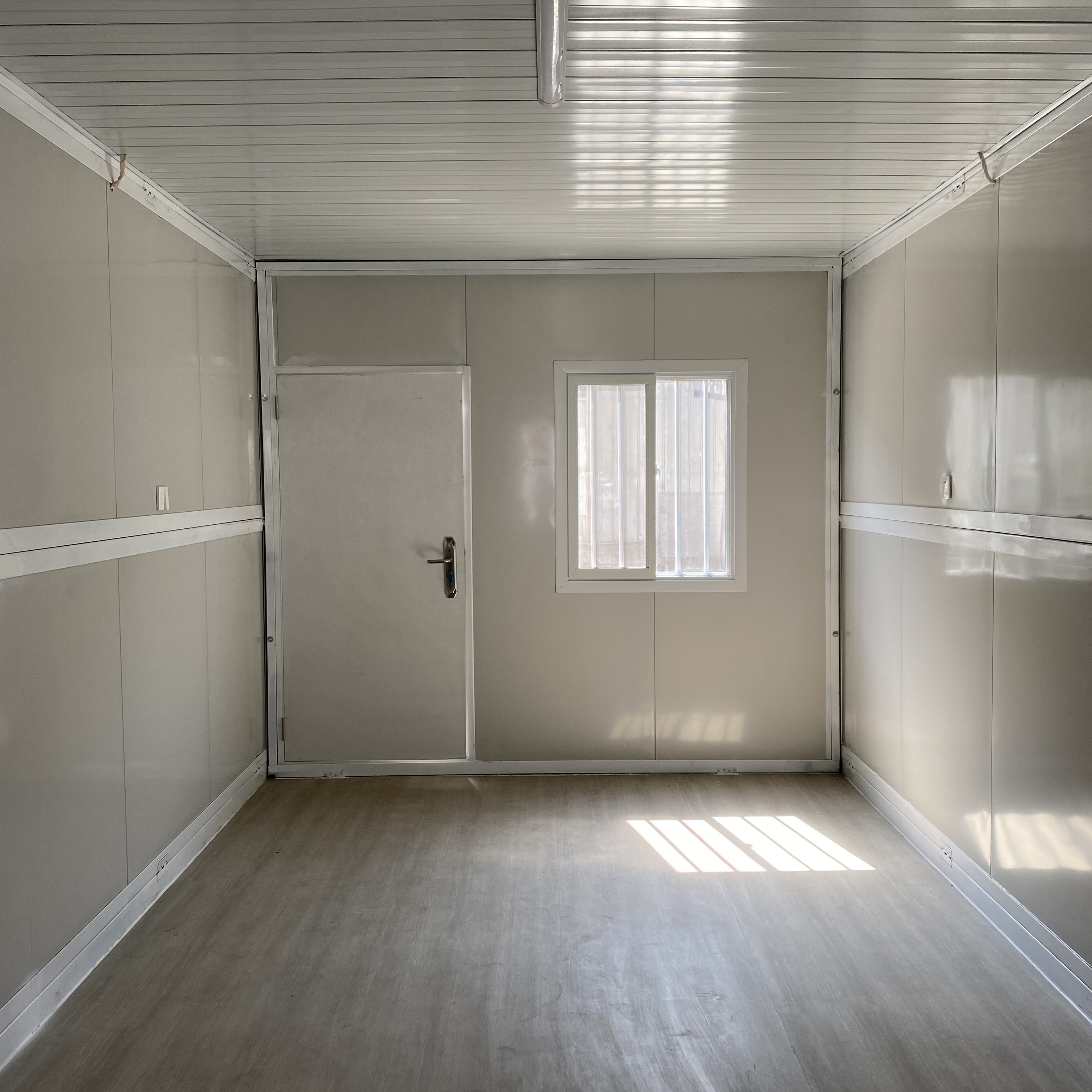 Folding container house interior display 1