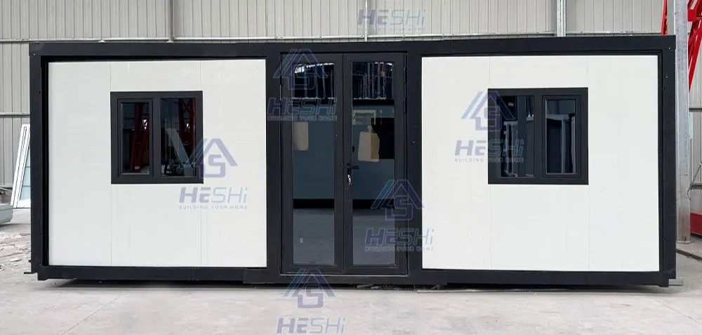 Cheap Prefabricated 40FT 20FT Folding Modular Home 5 Bedroom Prefab Building Expandable Container House