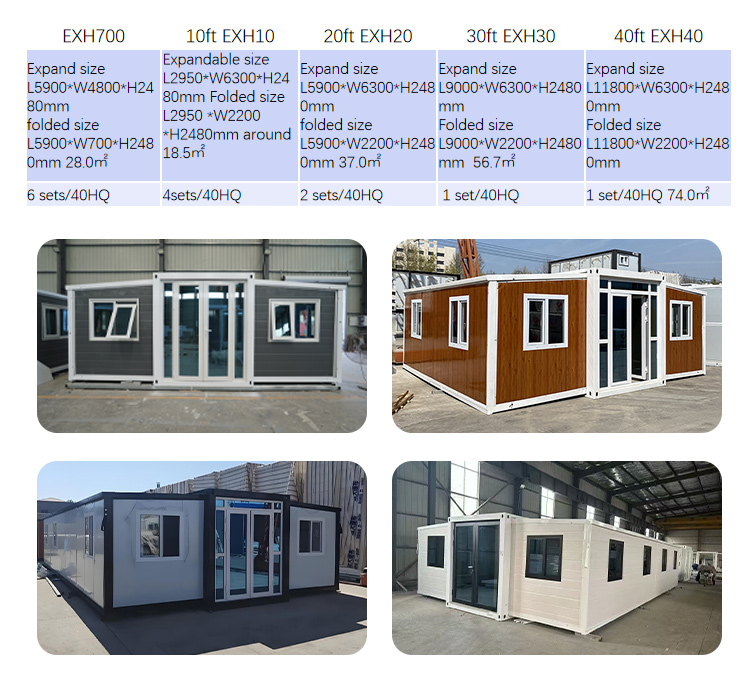 Z Type Folding Container House Casa Prefabricada Office Hotel Camp Modular Steel Sandwich Panel Thermal Insulation
