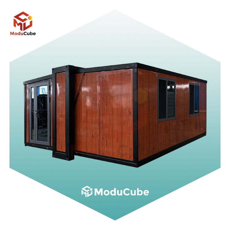 Moducube 20ft Mini Expandable Container House Casa Portable Shop Rumah Tinyhouse Folding Tiny Prefab House