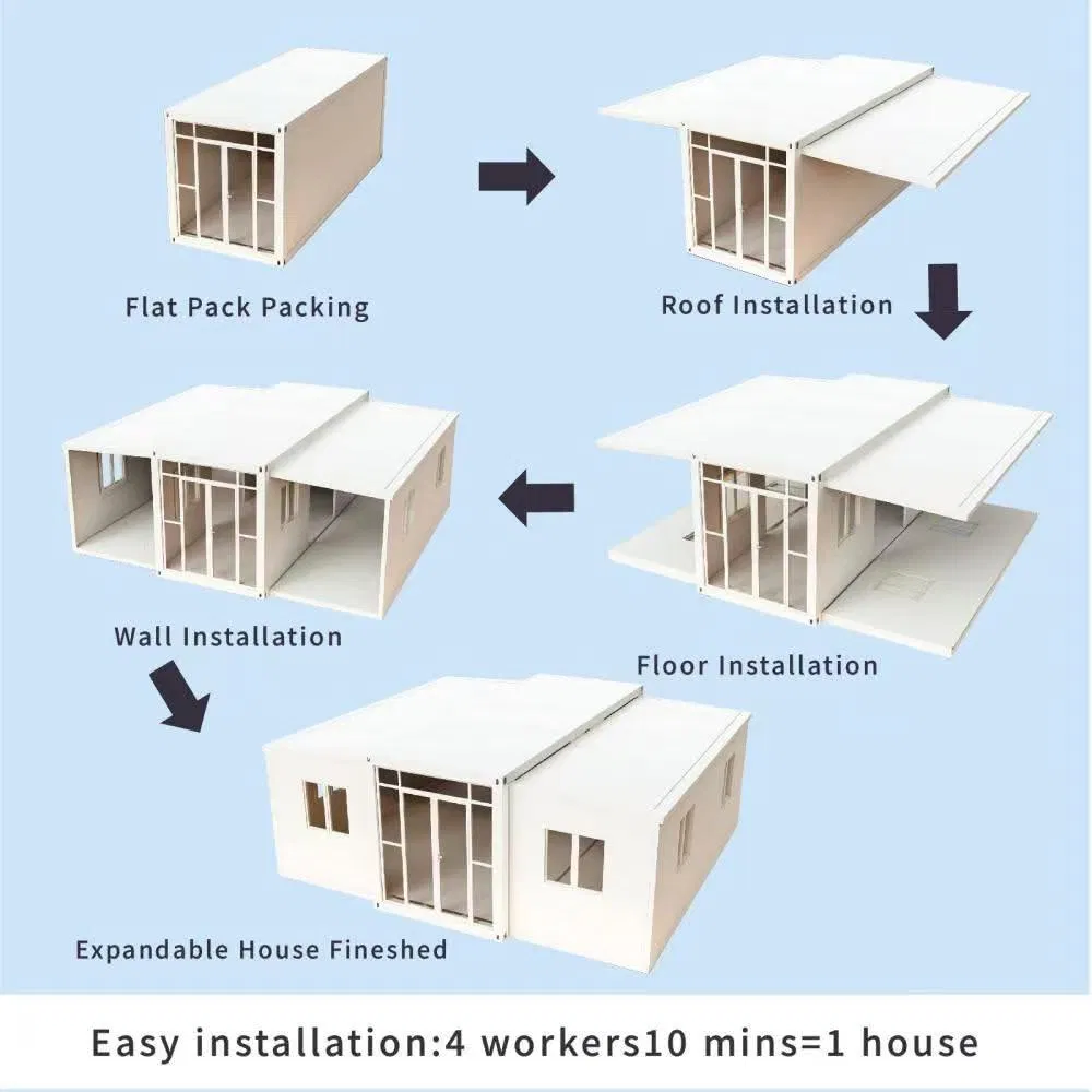 Expandable Prefabricated Container House Detail 3