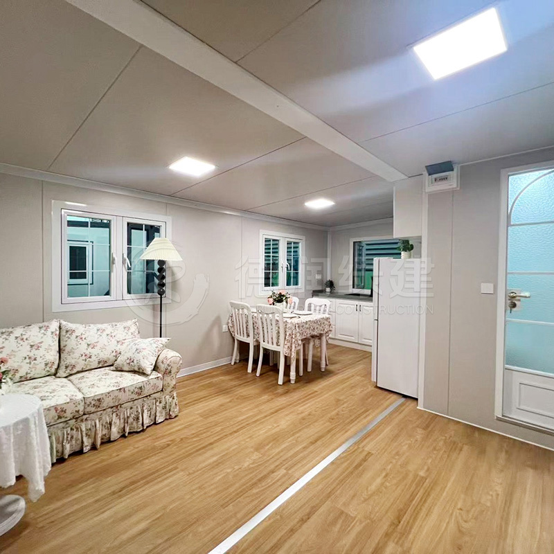 20ft 40ft Prefab Luxury Mobile Container Expandable House 2 3 Bedroom Prefabricated Villa Portable Home