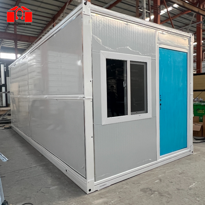 Folding Container House Modern Expandable Container Prefabricated Tiny House Modular Home Model