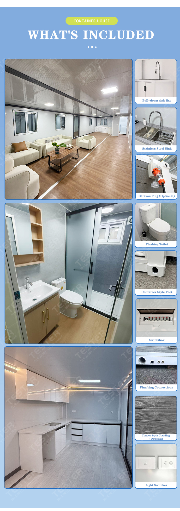 Selectable layout scheme 2