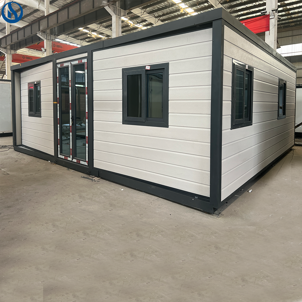 Prefab Container Office Unit Durable Steel Structure Container Office for Business