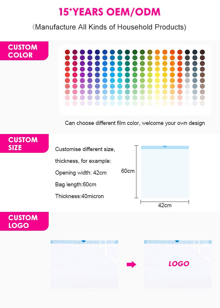 Plastic Potty Liner Bag Details 2