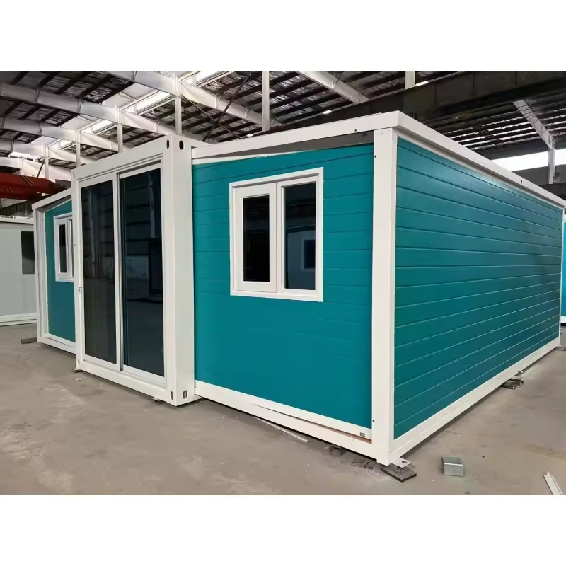 Prefabricated Steel Structure Movable Prefab Modular Expandable Container House Modern Design Workshop Mall Use 1 Year Warranty