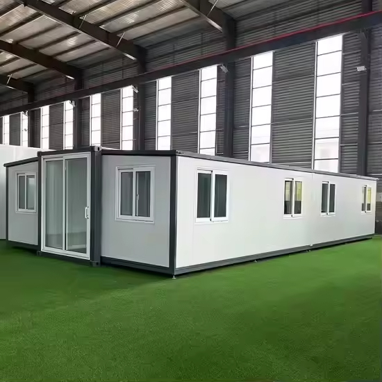 Thailand Mobile Medical Clinic Ready to Use Custom Interior Layout Engineering Solution Bulk Double Wing Expandable House