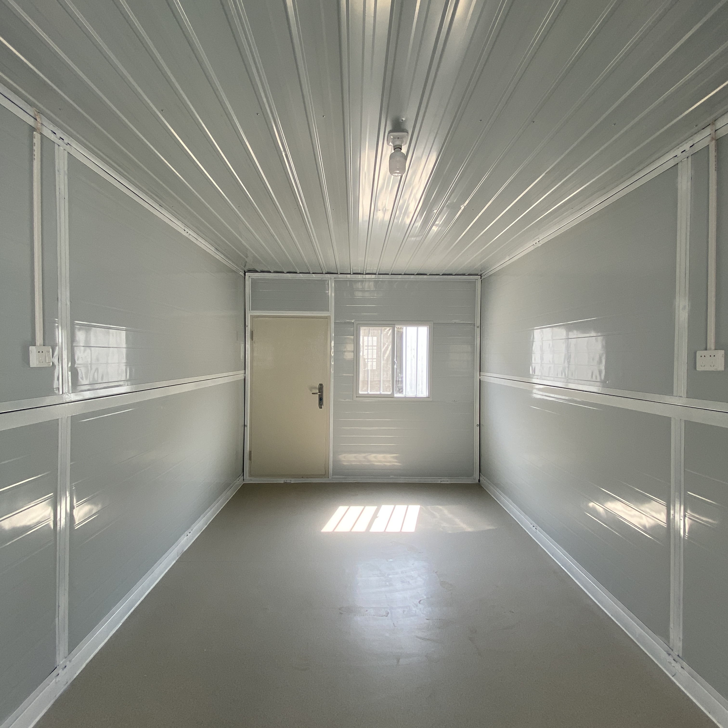 Folding container house interior display 3
