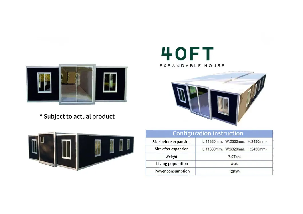 Folding Expandable House Container Room