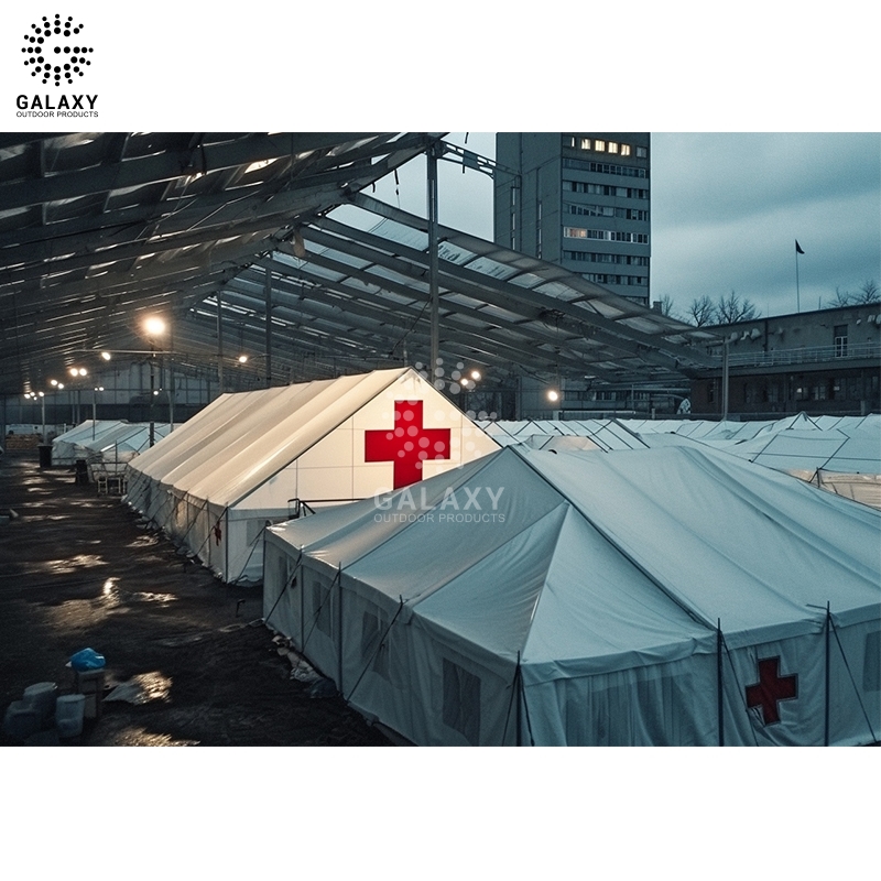 Community Response Coordination Field Security Population Displacement Shelter Humanitarian Crisis Intervention Emergency Tent