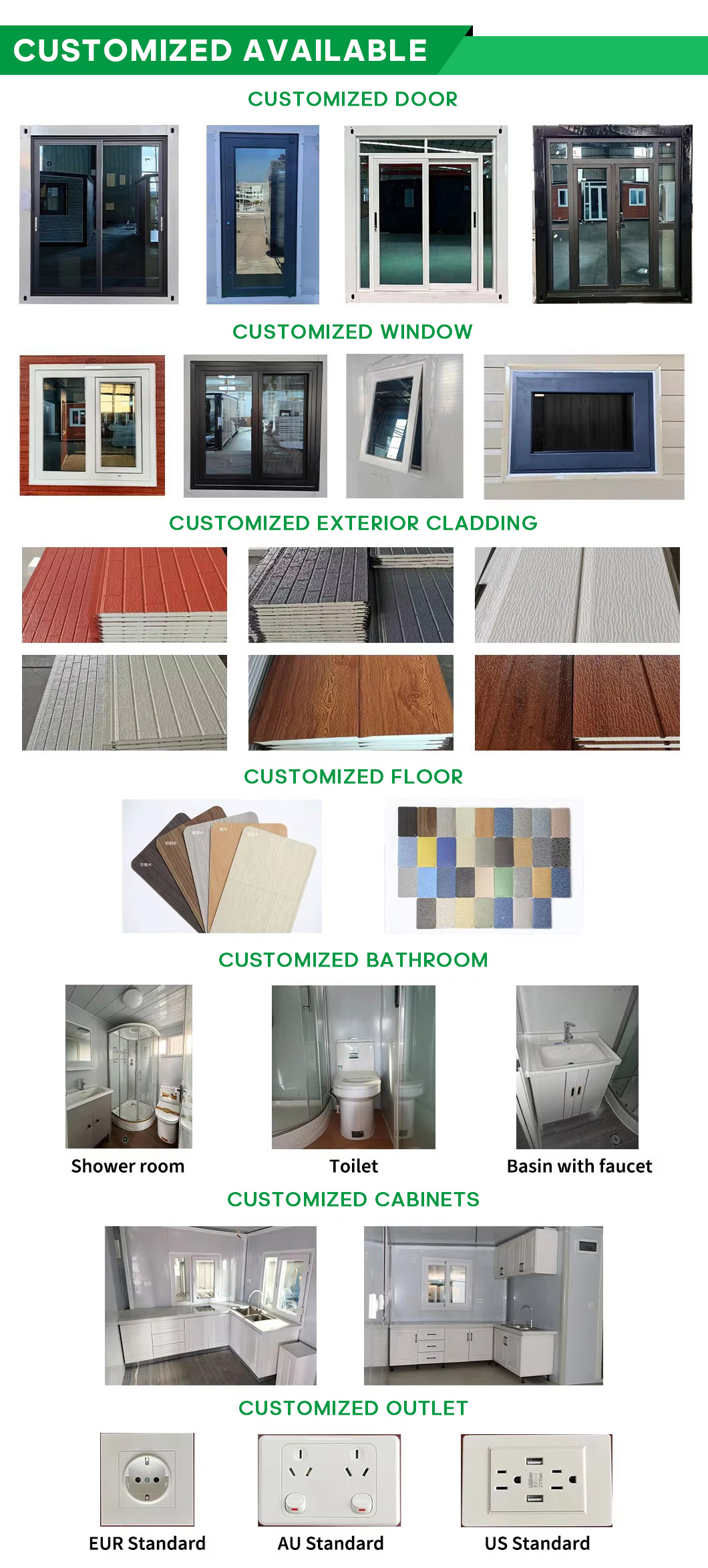 Customization layout sample 1