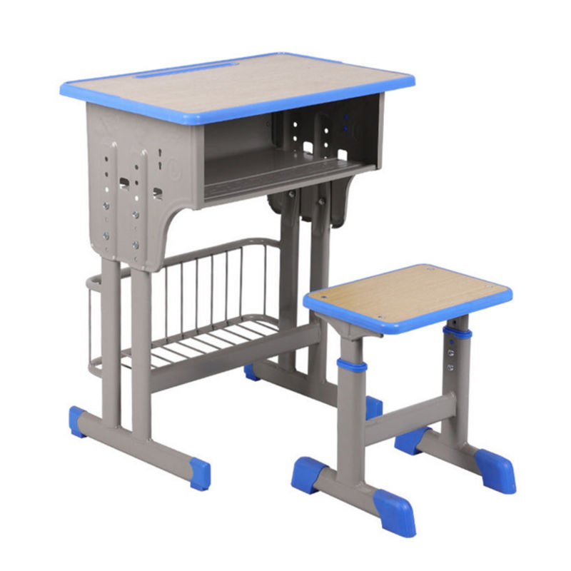 High Quality Primary Set Schools Cheap Student Desk And Chair With Drawer And Hook For Classroom
