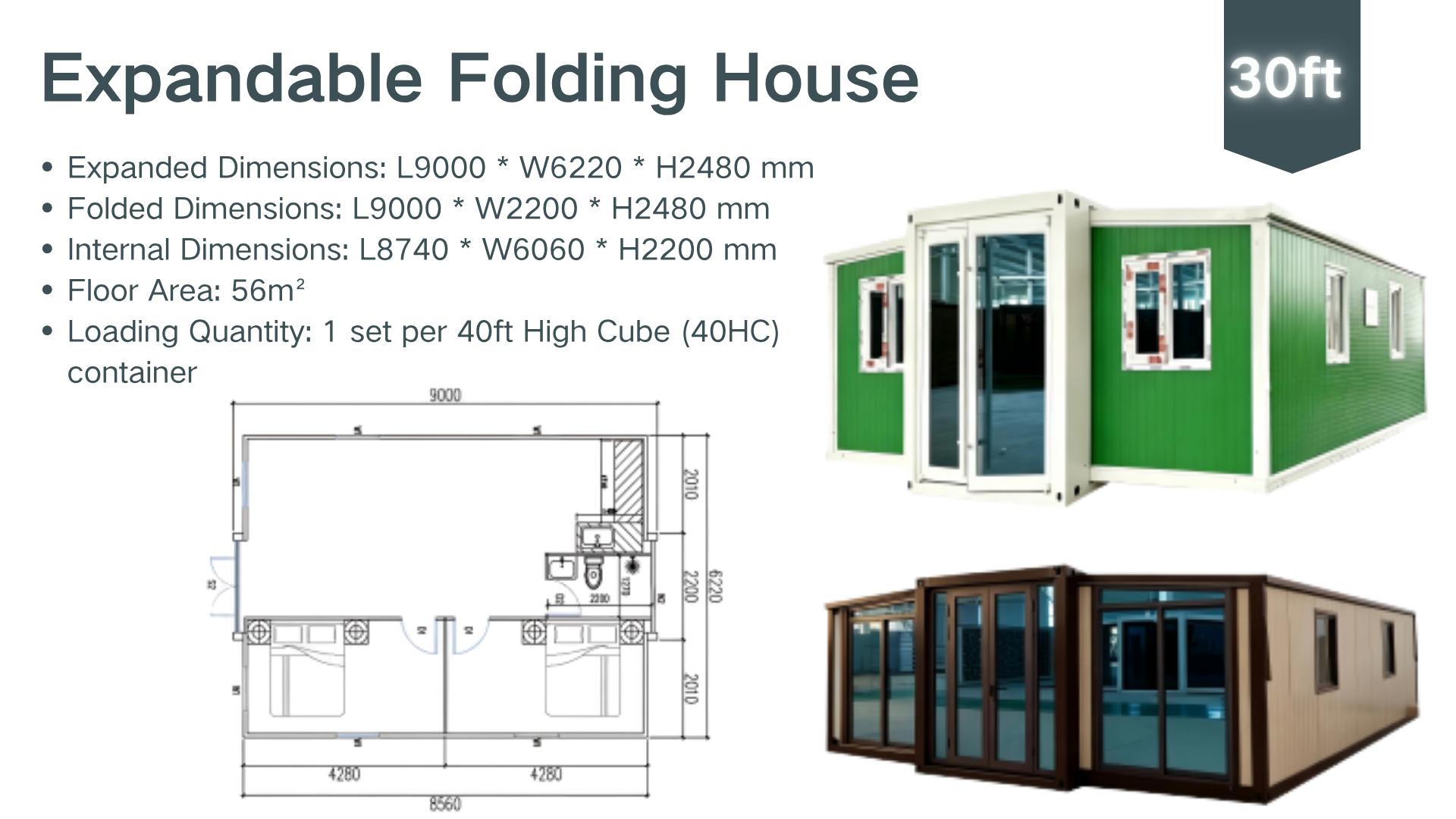 Fast Assembly Mobile Expandable Sandwich Panel Contemporary Container House Emergency Relief Shelter Portable Prefab Modular