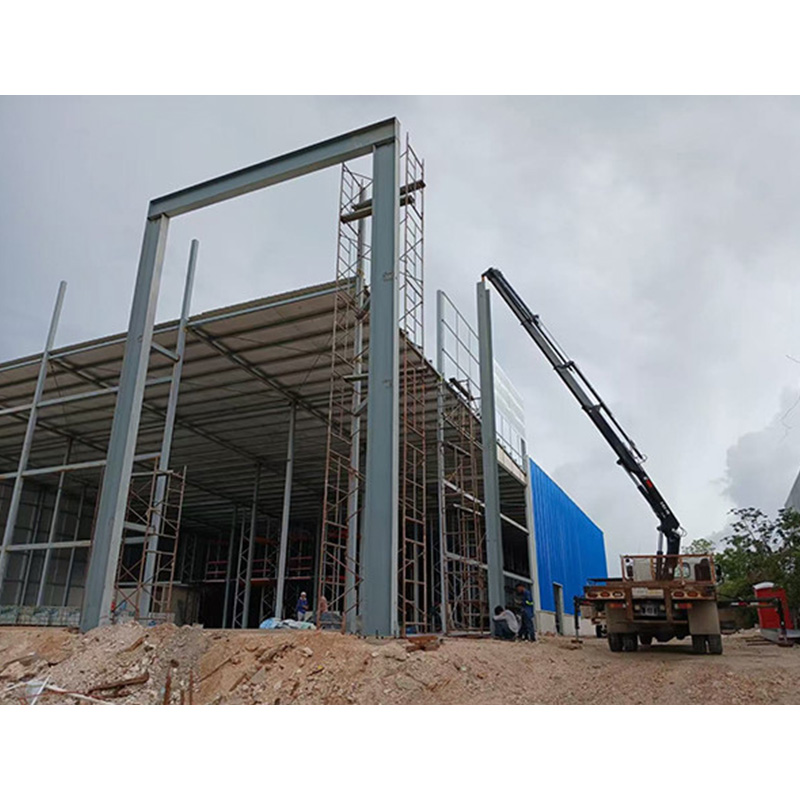 Wind Resistant and Earthquake Resistant Expandable Prefab Fireproof Light Villa Building Steel Structure