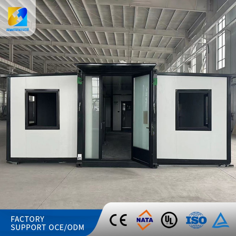Expandable Steel Shipping Container House Modern Design Modular Prefab Home for Office Building and Hospital Use