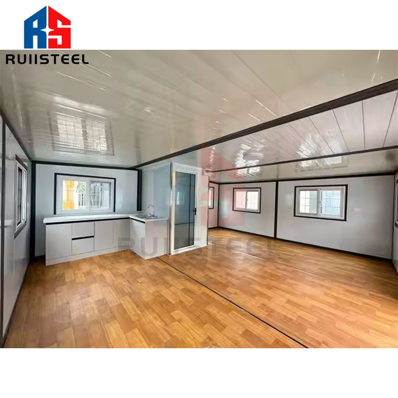 RUIISTEEL Foldable 40ft Expandable House 20ft Quick Assembly 20ft Classroom Remote Education Modular Building