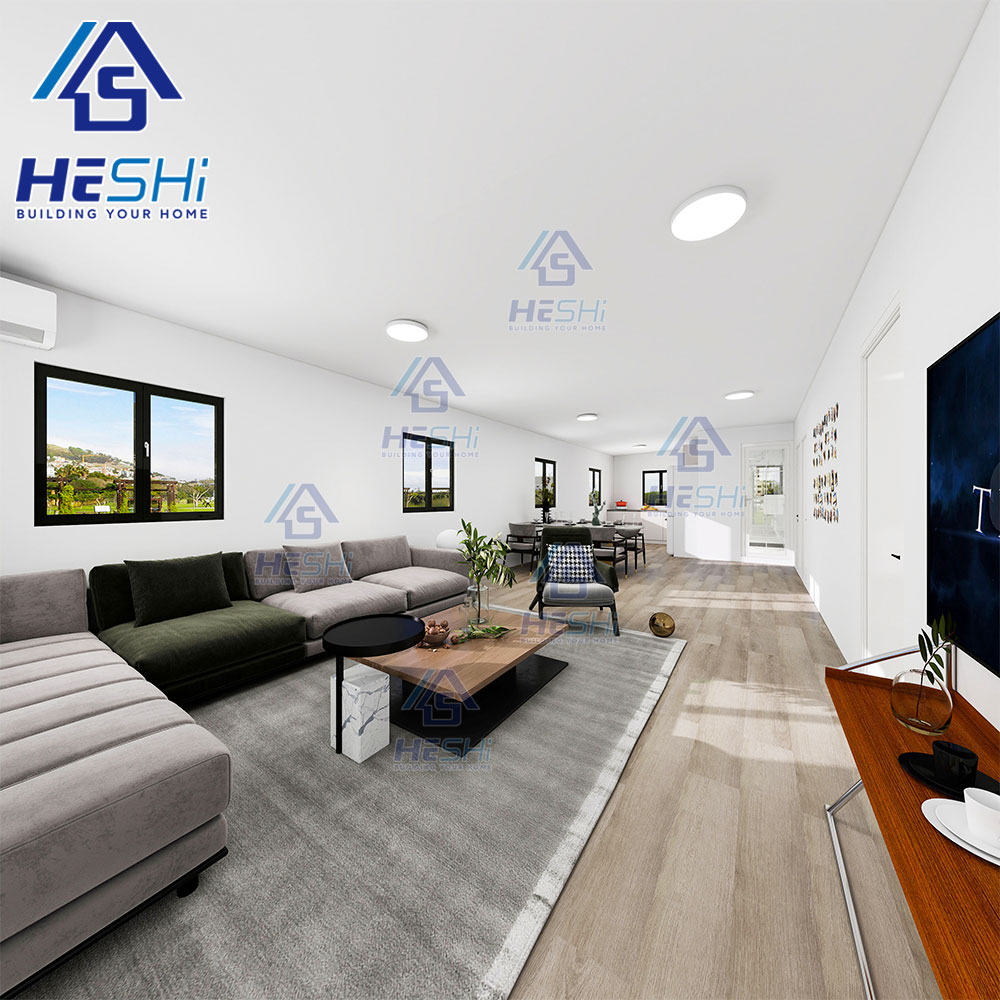 High Quality Prefab 20Ft 30Ft 40Ft Expandable Container Home 2 4 5 Bedroom Prefabricated Villa Portable House Casa Portable