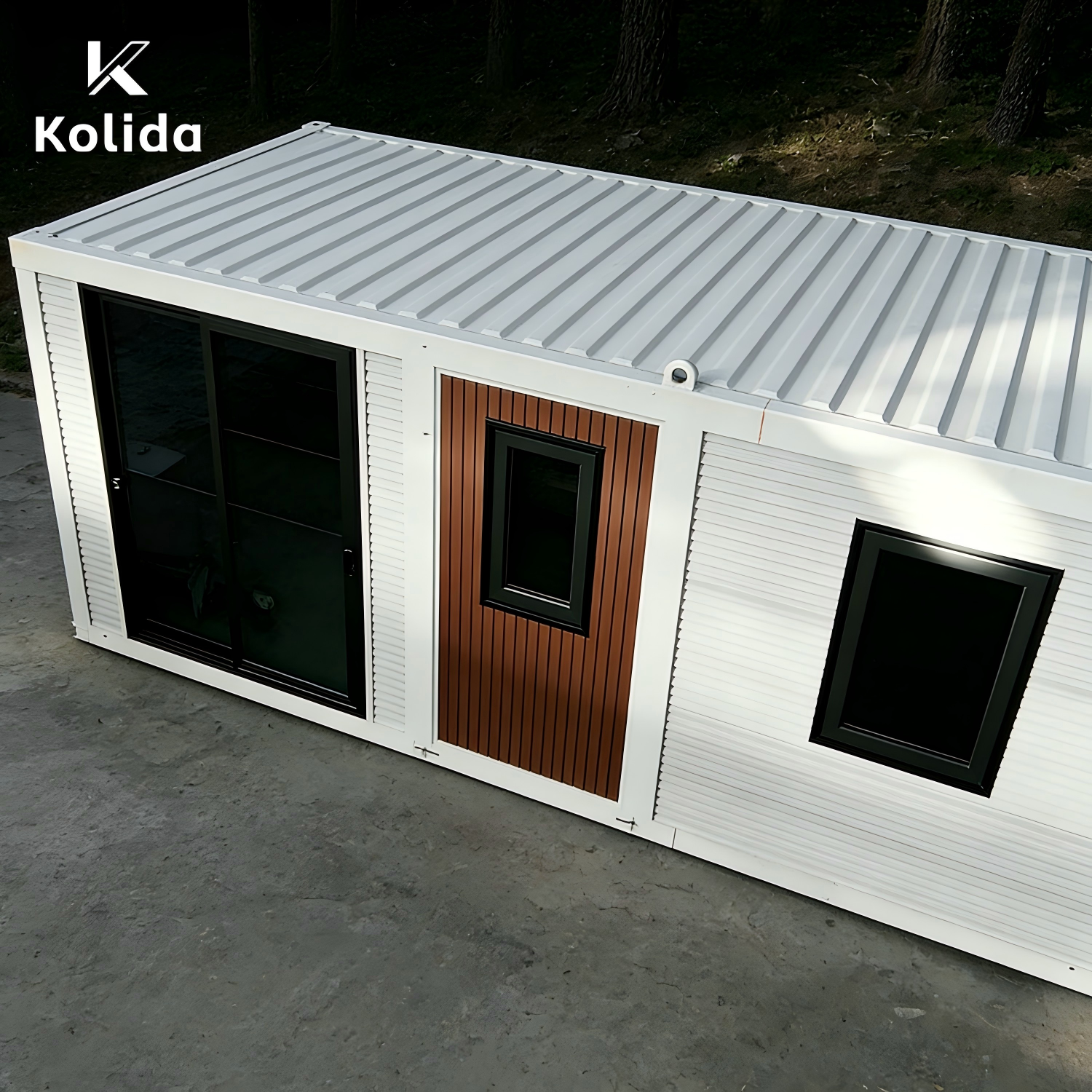 Rapid-Deploy Portable Expandable Container House with Wooden Sandwich Panel Design for Pop-Up Campsites Vacation Homes Villas