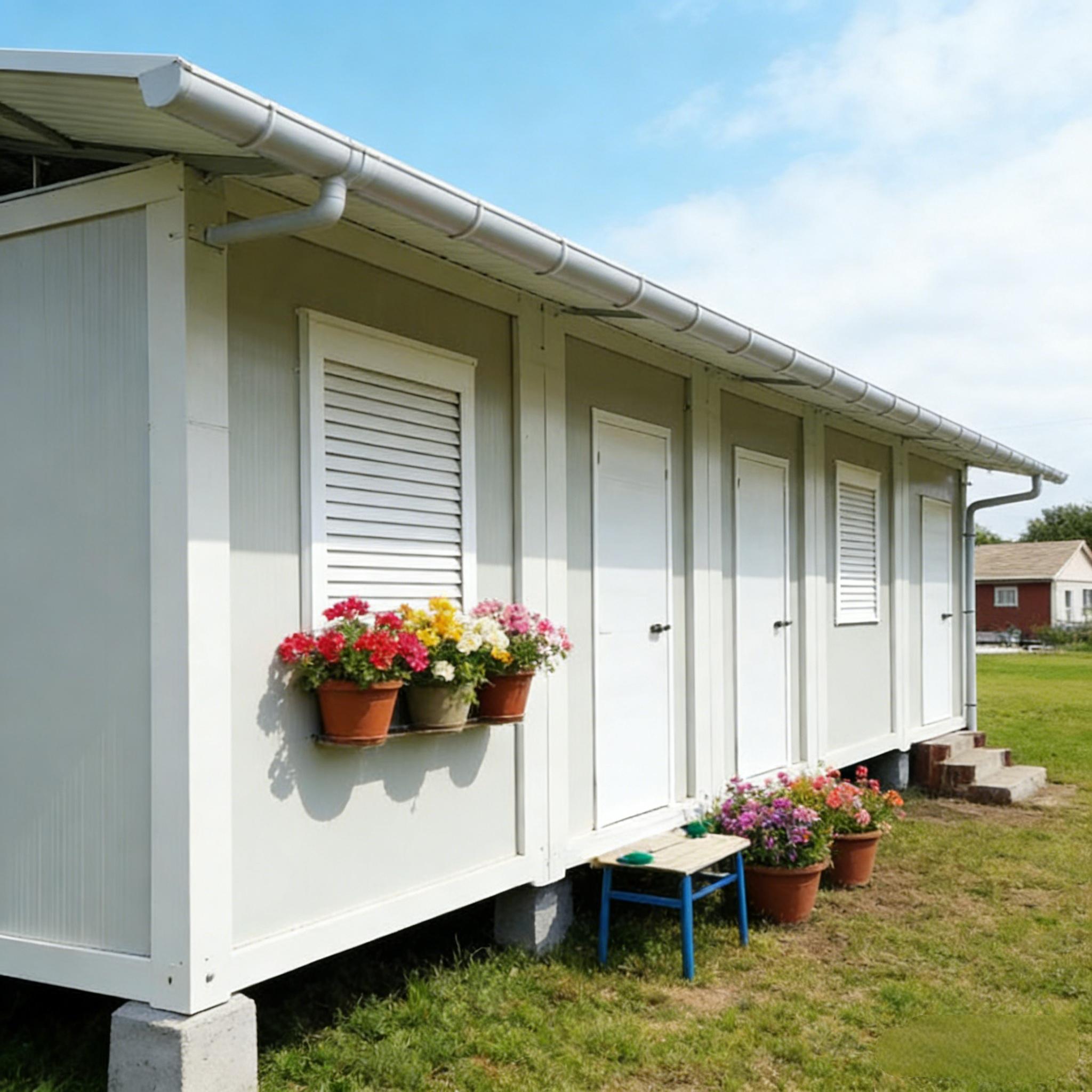 PTH Customized Mobile Combined Container Houses Expandable Prefab Rooms School Classroom for Sale