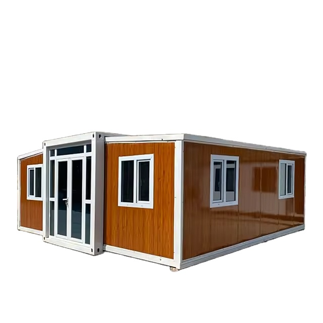 Prefabricated Steel Structure Movable Prefab Modular Expandable Container House Modern Design Workshop Mall Use 1 Year Warranty