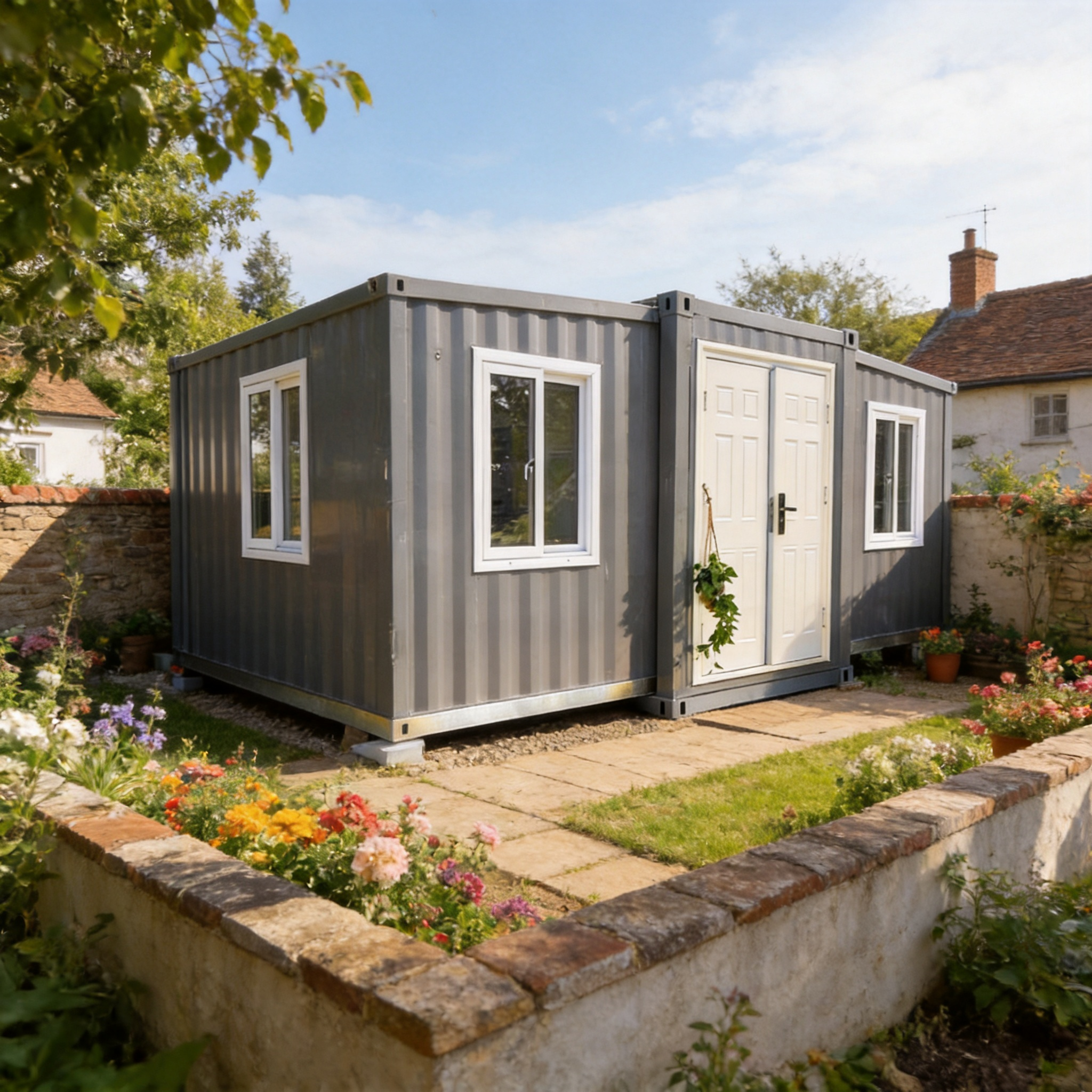 Folding Expandable Container House Large Space Easy Assemble Prefabricated Modular Home Mobile Office Work Pod with CE ISO