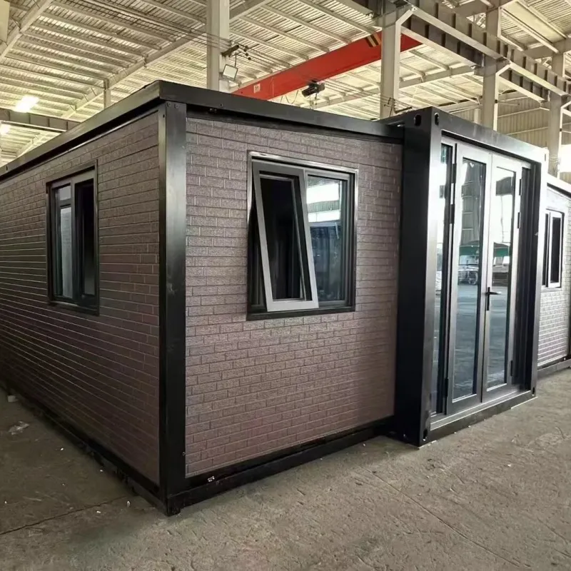 20FT 30FT 40FT Folding Modular Home Expandable Container House with Solar Energy System