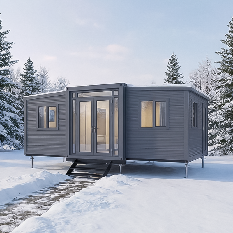 Innovative Expandable Container Home: Compact Foldable Prefabricated Housing Option