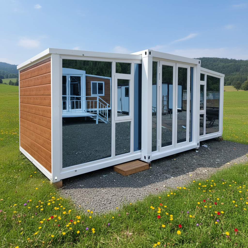 Open Plan Expandable Steel Container House 20ft 40ft Spacious Prefab Home for Apartment Office Villa Use