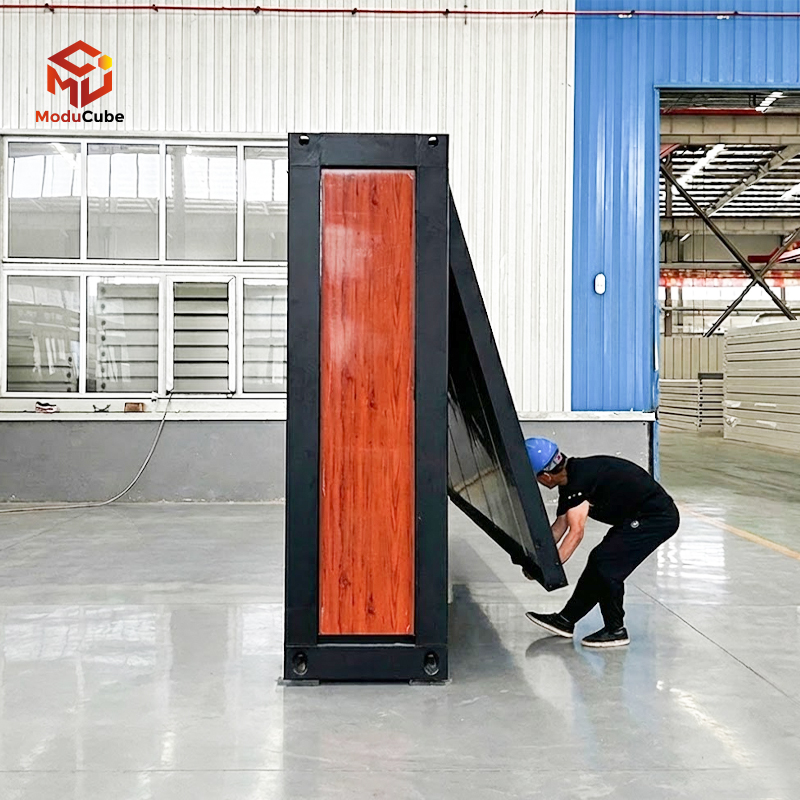 Moducube 20ft Mini Expandable Container House Casa Portable Shop Rumah Tinyhouse Folding Tiny Prefab House