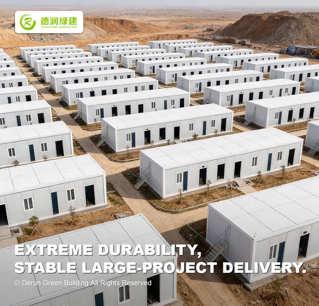 Construction Camp Custom Expandable Worker Camp Staff Accommodation
