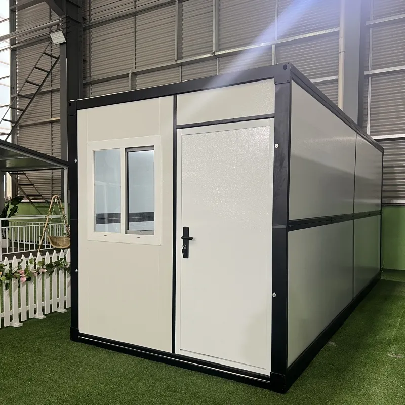 Expandable Modular Home Prefab X Foldable 14 Units Loading C Folding Container House