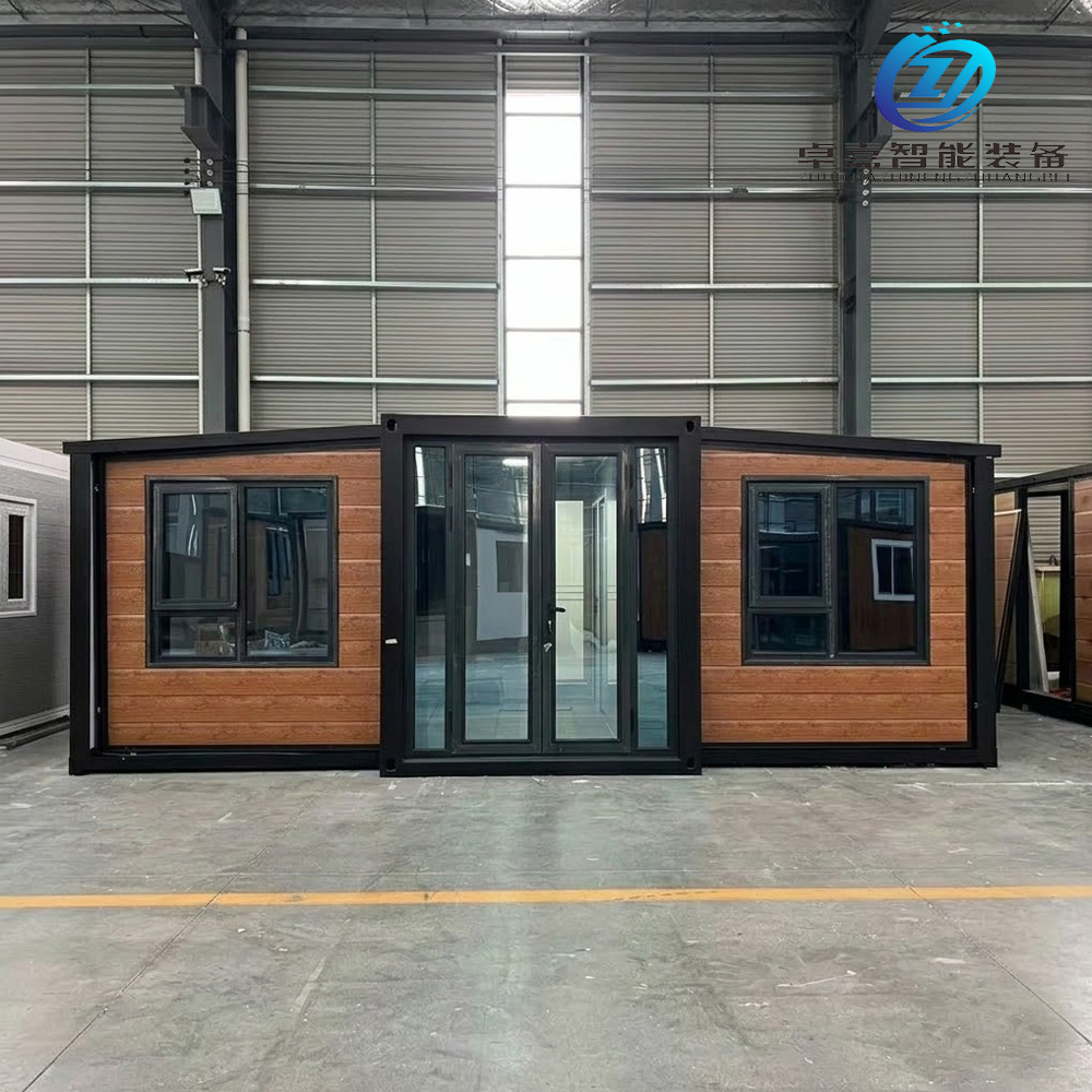 Outdoor Mobile Foldable Expandable Container House Dual-Wing, Easy-to-Fold Room Extension Export-Ready Expandable Container Home