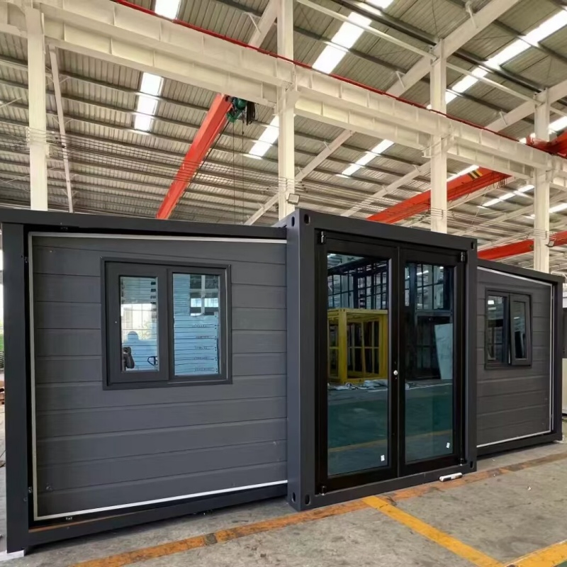 20FT 30FT 40FT Folding Modular Home Expandable Container House with Solar Energy System